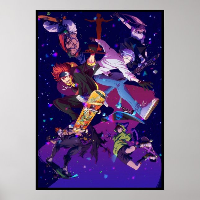 Póster SK8 Los caracteres infinitos (Frente)