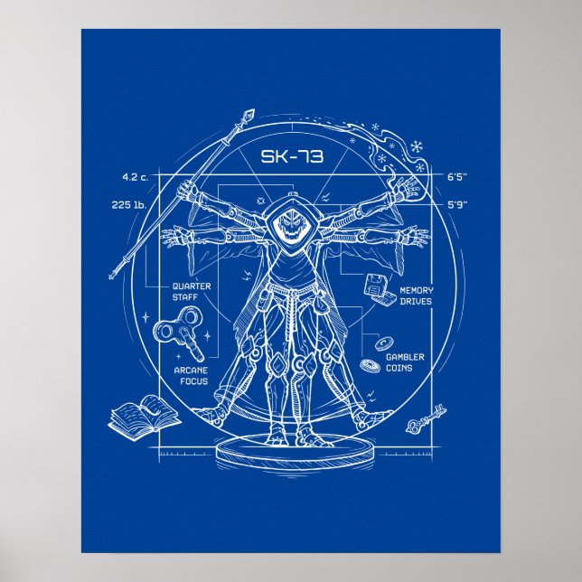 Póster SK-73 Print (Frente)