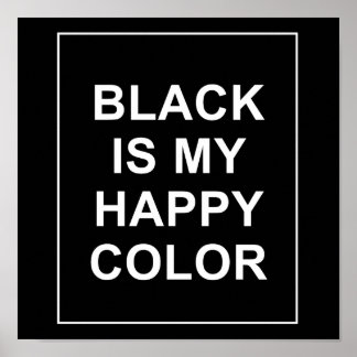 PÓSTER SKAM - BLACK IS MY HAPPY COLOR