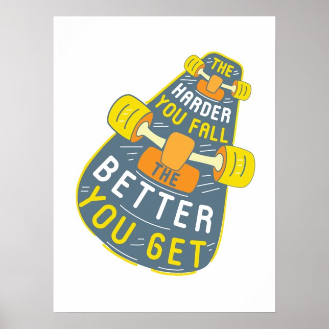 Póster Skate Más (Frente)