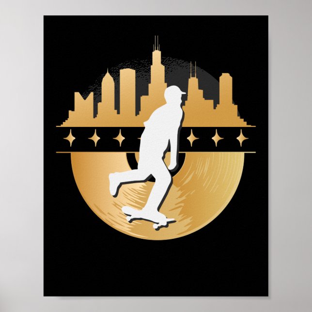 Póster Skateboard, Urban & Lifestyle (Frente)