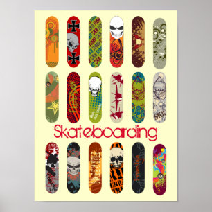 Póster Skateboarding