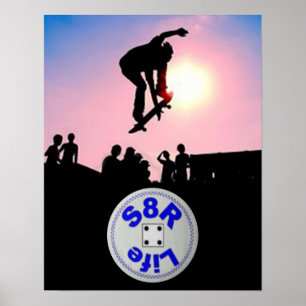 Póster Skater 4 Life - Poster