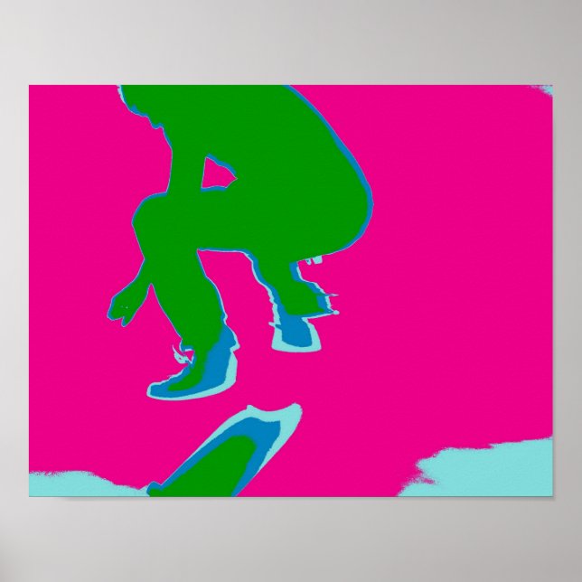 Póster Skater pop especie (Frente)