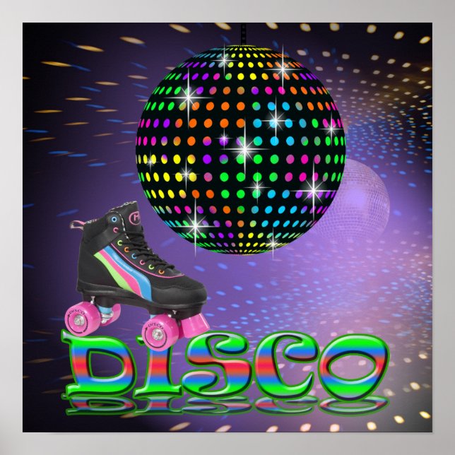 Póster Skates DISCO - SRF (Frente)