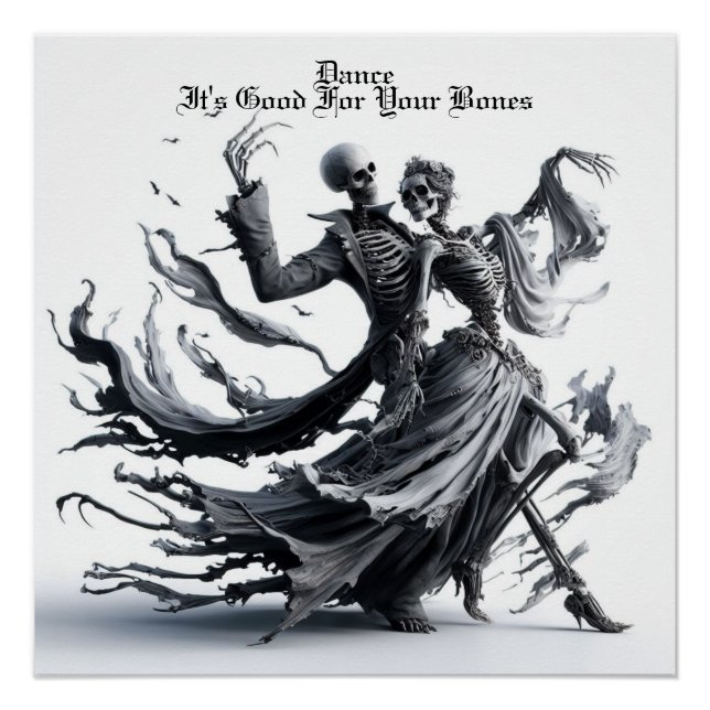 Póster Skeleton (Anverso)