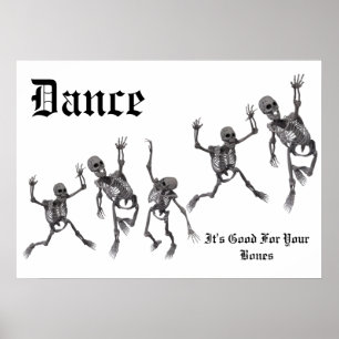 Póster Skeleton Dance