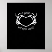 Skeleton Heart Hands Funny y Classic
