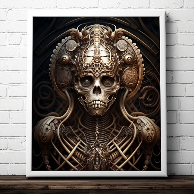Póster Skeleton Monster Horror (Subido por el creador)