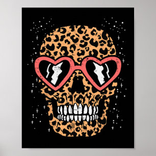 Póster Skeleton Skull Skeleton Mujeres divertidas de Hall