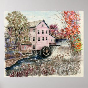 Póster Sketchbook Art-9-poster clásico