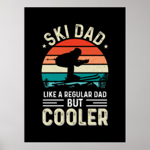 Póster Ski Dad