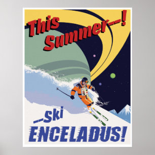 Póster ¡Ski Enceladus!