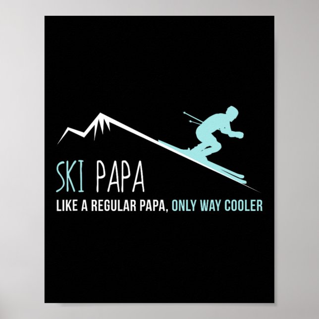Póster Ski Papa (Frente)