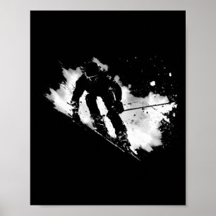 Póster Ski Racer Sports Biathlons Biathlons