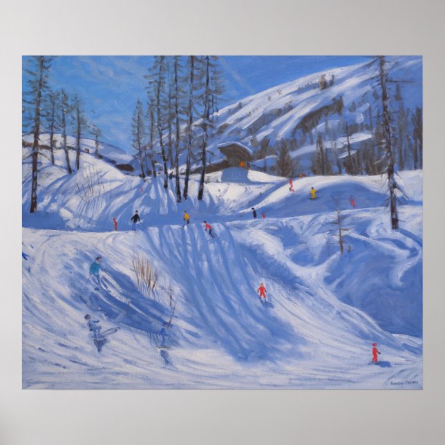Póster Ski station Tignes 2009 (Frente)