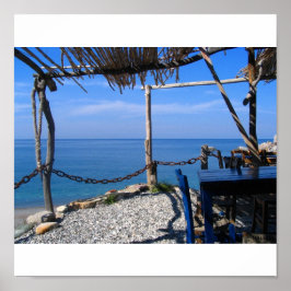 Póster Skiathos Kastro taverna 2