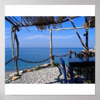 Póster Skiathos Kastro taverna 2