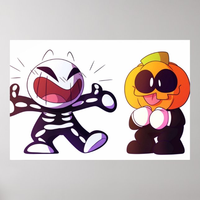 Póster Skid and Pump lindo (Frente)