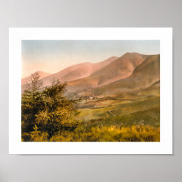 Póster Skiddaw, Keswick, Lake District England