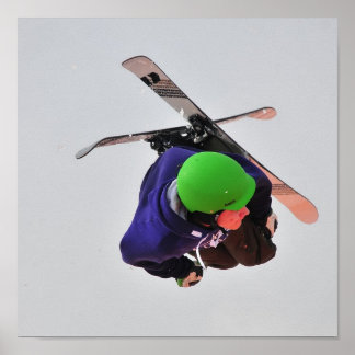 Póster skier