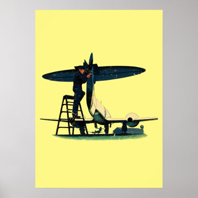 Póster Skilled Hands Are Needed - Join the RAF (Frente)