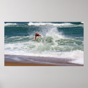 Póster Skimboarding por Shirley Taylor