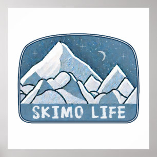 Póster Skimo Life