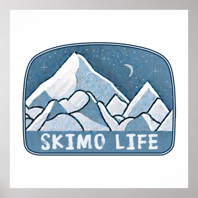 Póster Skimo Life (Frente)