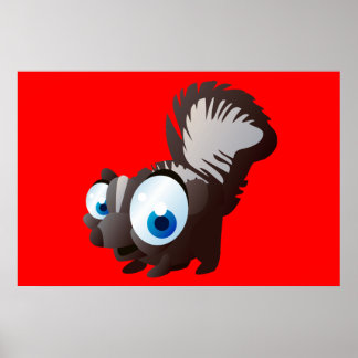 Póster Skippy The Skunk