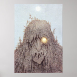 Póster Skogtroll [Forest Troll]