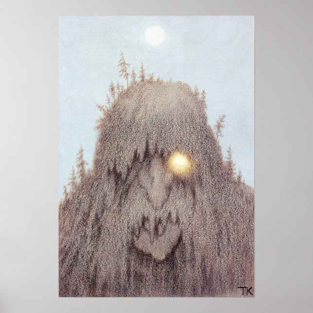 Póster Skogtroll [Forest Troll] (Frente)