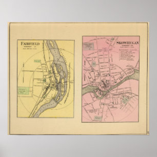 Póster Skowhegan, Fairfield 2