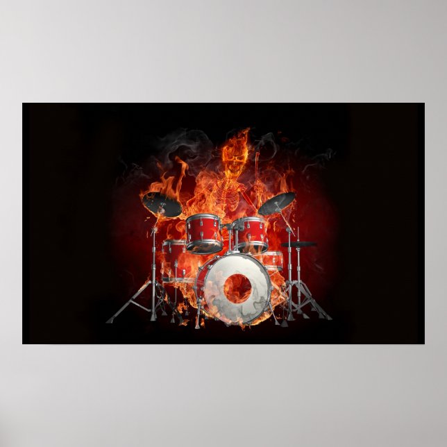 PÓSTER SKULL BATTERY HIGH DEFINITION (Frente)