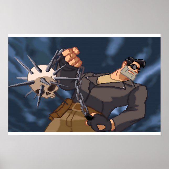 Póster Skull Mace (Frente)