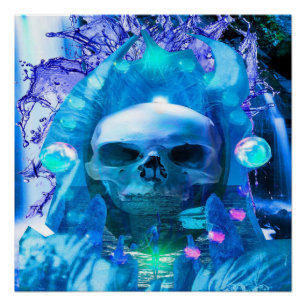 Póster Skull Magician