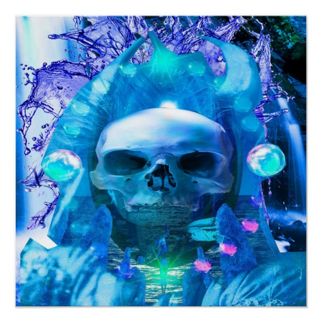 Póster Skull Magician (Anverso)