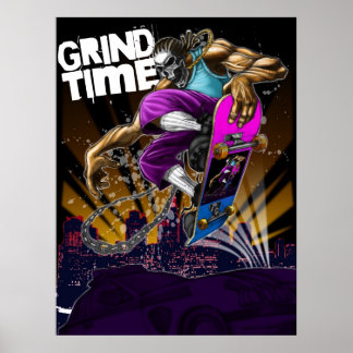 Póster skullboarderjpg