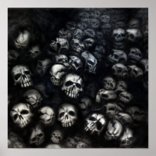 Póster Skulls Leinwand