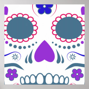 Póster skullz del azúcar: 1