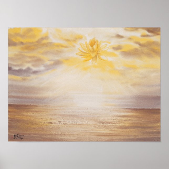 Póster Sky Lotus (Frente)