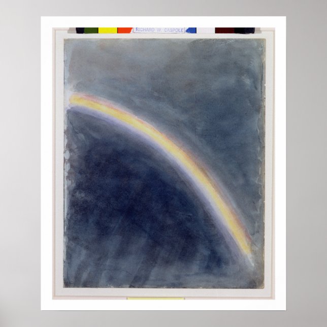 Póster Sky Study with Rainbow, 1827 (w/c on paper) (Frente)