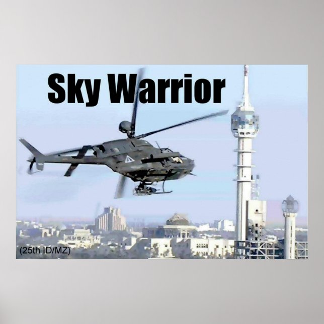 Póster Sky Warrior (Frente)
