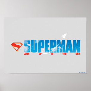 Póster Skybound Superman Silhouette
