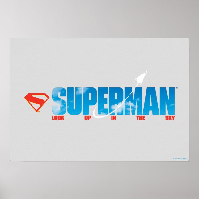 Póster Skybound Superman Silhouette (Frente)