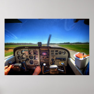 Póster Skyhawk Cockpit en HDR.