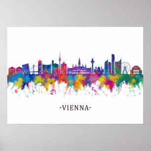 Póster Skyline Austria