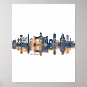 Póster Skyline Chennai