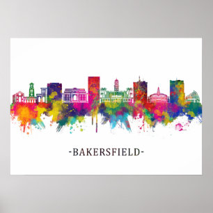 Póster Skyline de Bakersfield