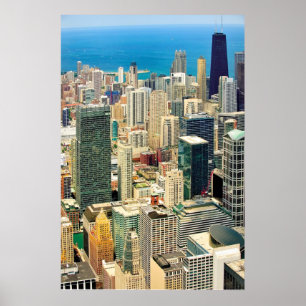 Póster Skyline de Chicago